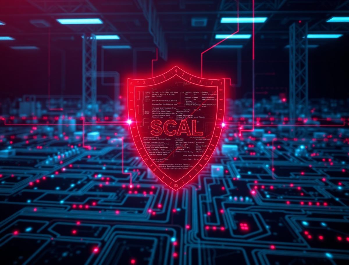 Industrial control network protected by a layered cyber defense shield