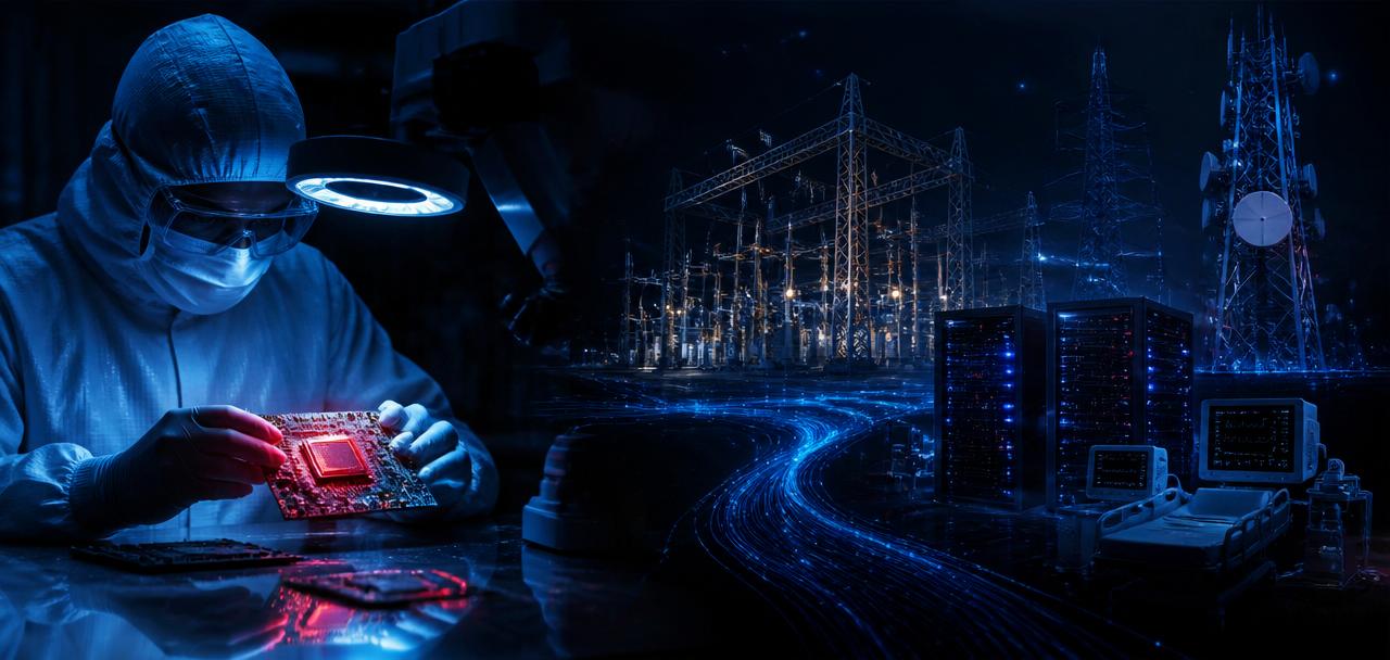 Critical sectors protected by silicon-level hardware integrity assurance