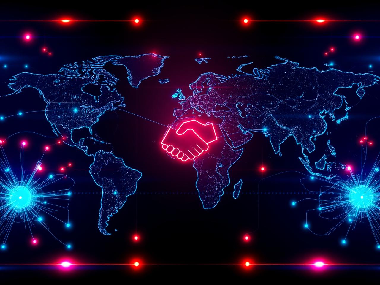 Global business network connecting technology innovators to markets