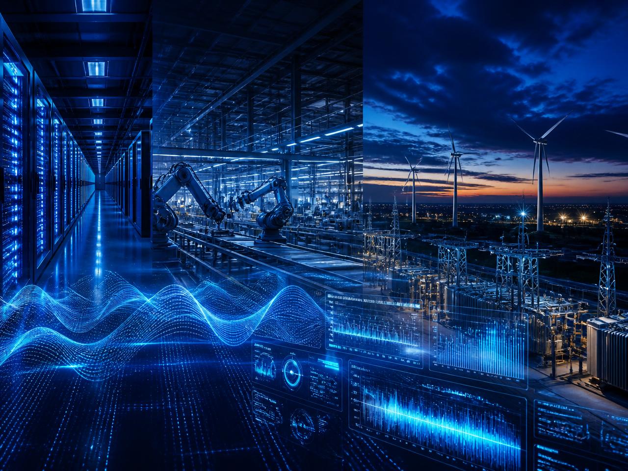 Software-defined electricity resilience across data centers, manufacturing, and power grids