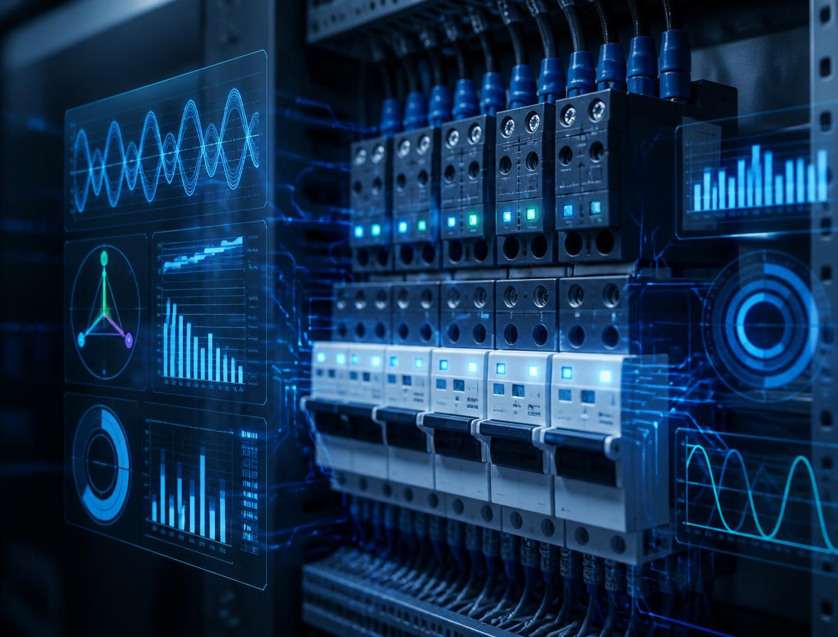 Digital power quality metrics and real-time electrical correction